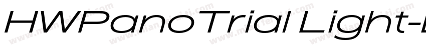 HWPanoTrial Light字体转换